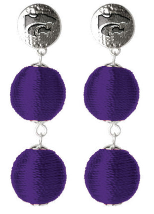Kansas State Wildcats Sonata Earrings