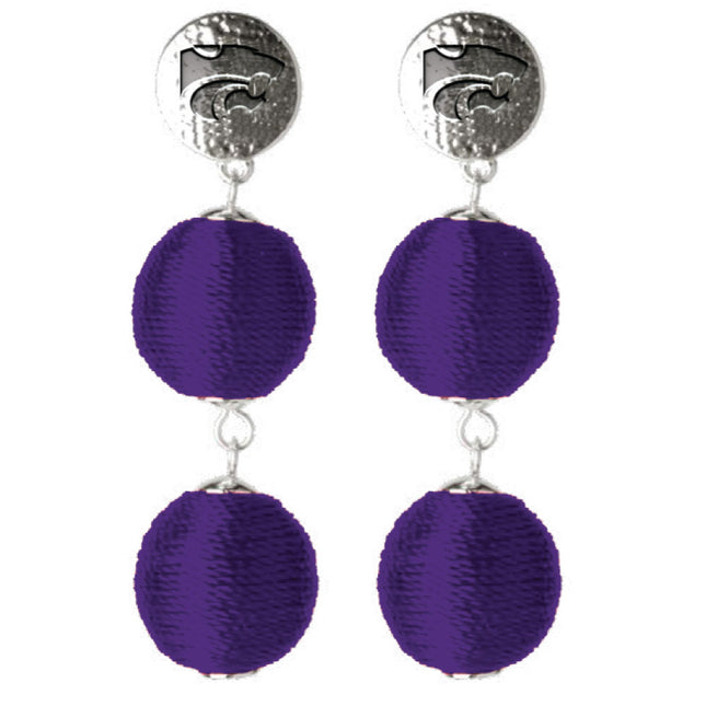 Kansas State Wildcats Sonata Earrings