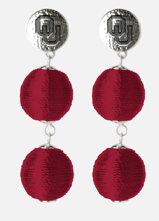 Oklahoma Sooners Sonata Earrings