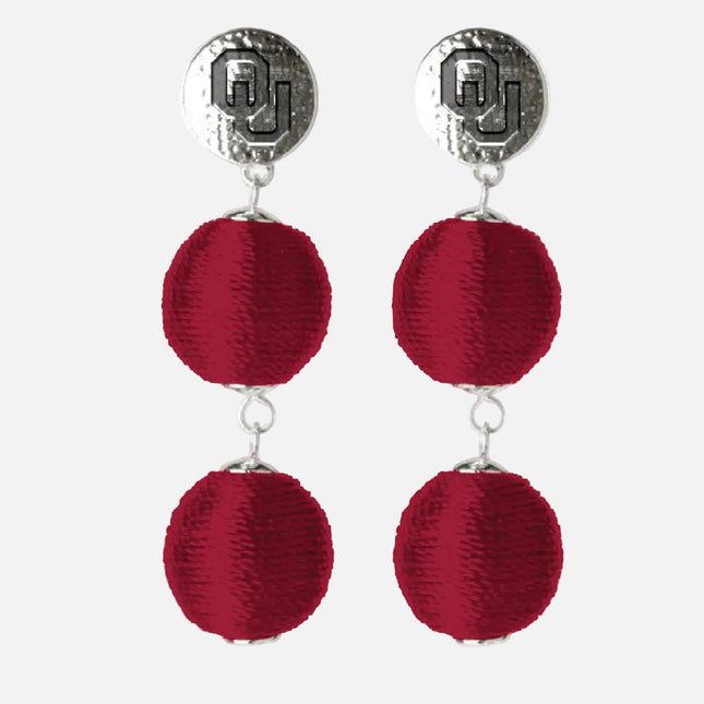Oklahoma Sooners Sonata Earrings