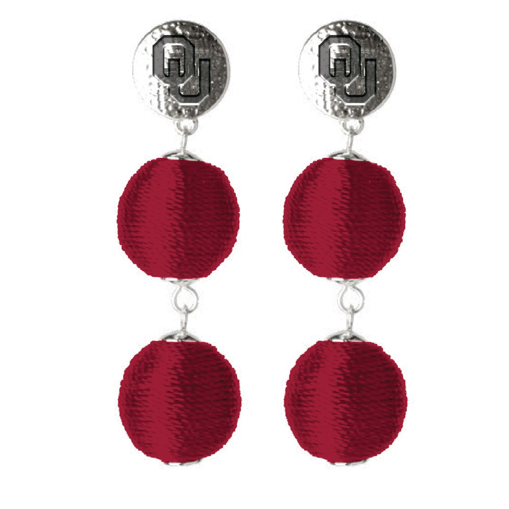 Oklahoma Sooners Sonata Earrings