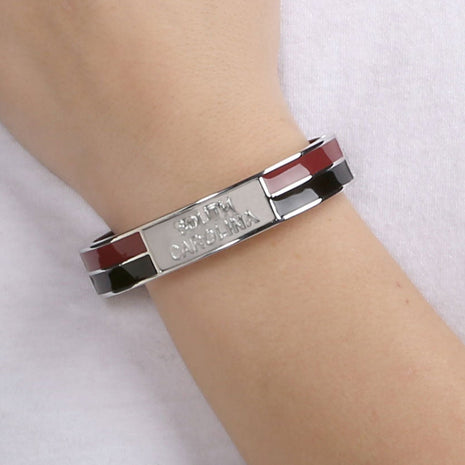 South Carolina Gamecocks 2 Tone Bangle
