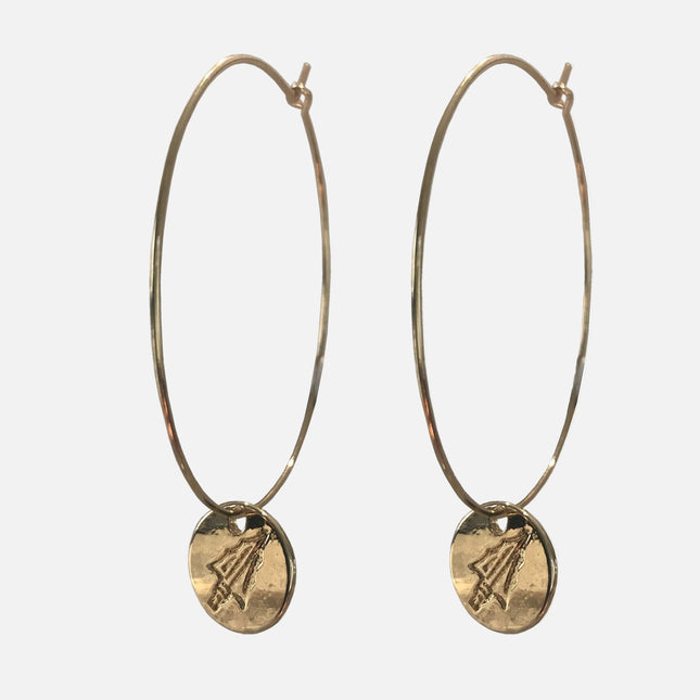 Florida State Seminoles Quinn Earrings