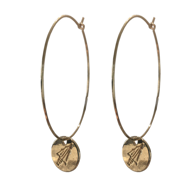 Florida State Seminoles Quinn Earrings