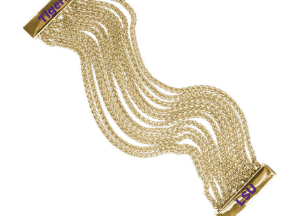 LSU Tigers Jolie Bracelet