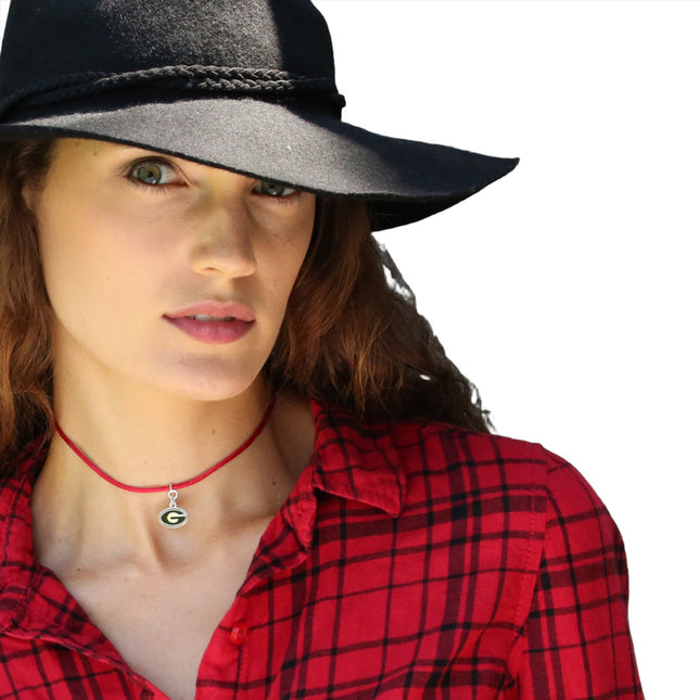 Georgia Bulldogs Satin Choker