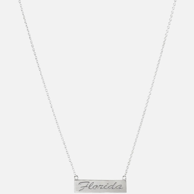 Florida Gators Valentina Bar Necklace