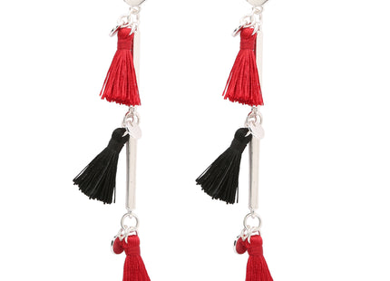 Georgia Bulldogs Melody Tassel Earrings