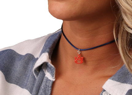 Auburn Tigers Satin Choker