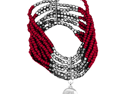 Texas Tech Red Raiders Hand Beaded Lenox Bracelet