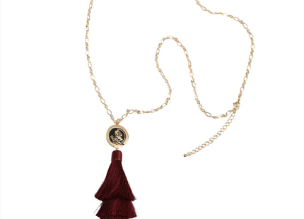 Florida State Seminoles Tara Tassel Necklace