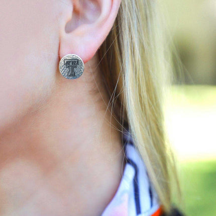Texas Tech Red Raiders Cuatro Earrings