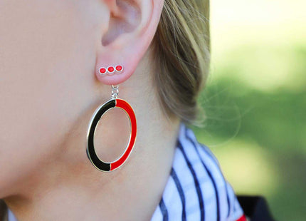 Texas Tech Red Raiders Cuatro Earrings