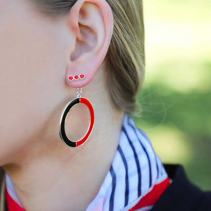 Texas Tech Red Raiders Cuatro Earrings