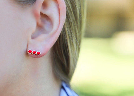 Texas Tech Red Raiders Cuatro Earrings