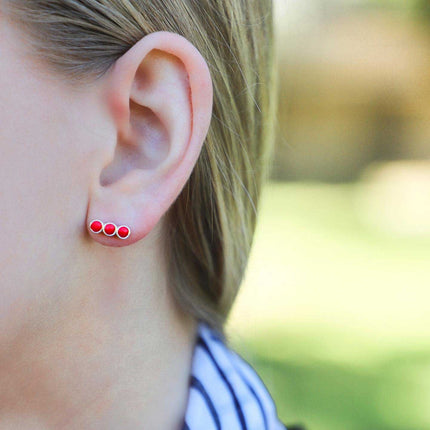 Texas Tech Red Raiders Cuatro Earrings