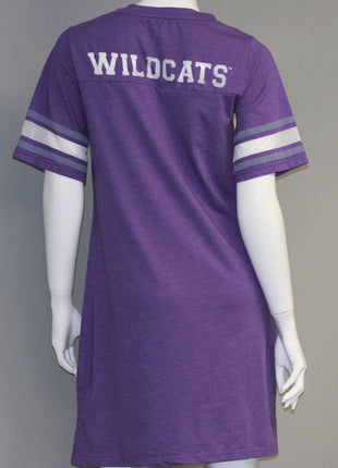 Kansas State Wildcats Heathered Football Jersey Nightshirt