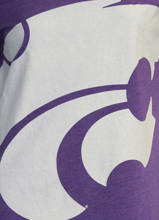 Kansas State Wildcats Heathered Football Jersey Nightshirt