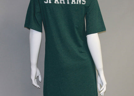 Michigan State Spartans Heathered Jersey Nightshirt