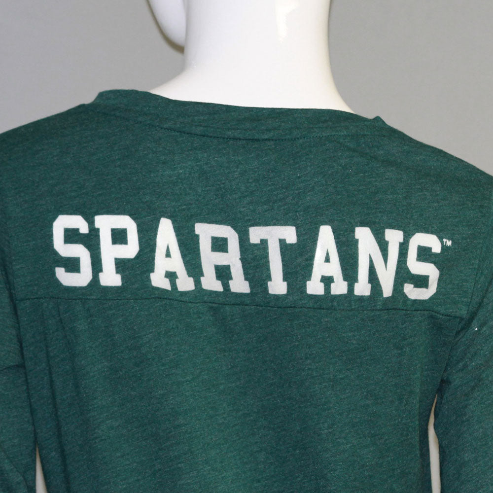 Michigan State Spartans Heathered Jersey Nightshirt