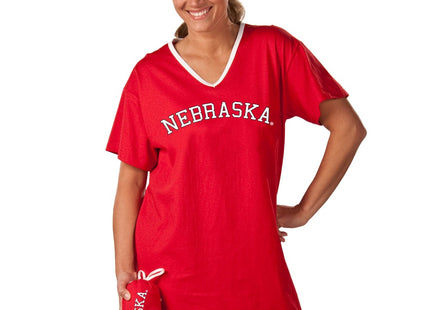 Nebraska Cornhuskers Collegiate Nightshirt In Bag