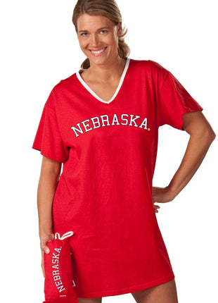 Nebraska Cornhuskers Collegiate Nightshirt In Bag