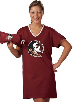 Florida State Seminoles Collegiate Nightshirt In Bag