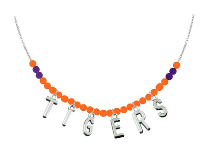 Clemson Tigers Bristol Team Necklace