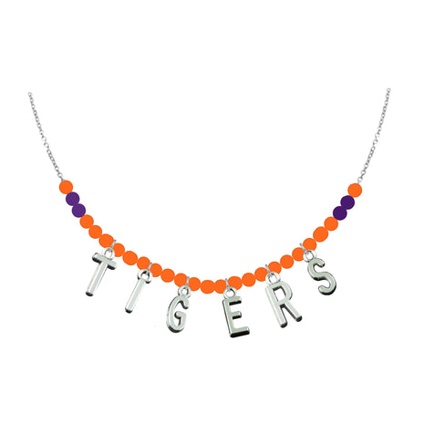 Clemson Tigers Bristol Team Necklace
