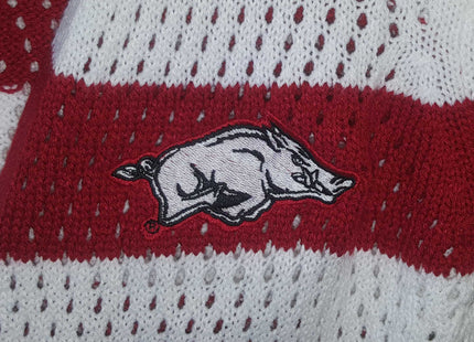 Arkansas Razorbacks Open Knit Cardigan