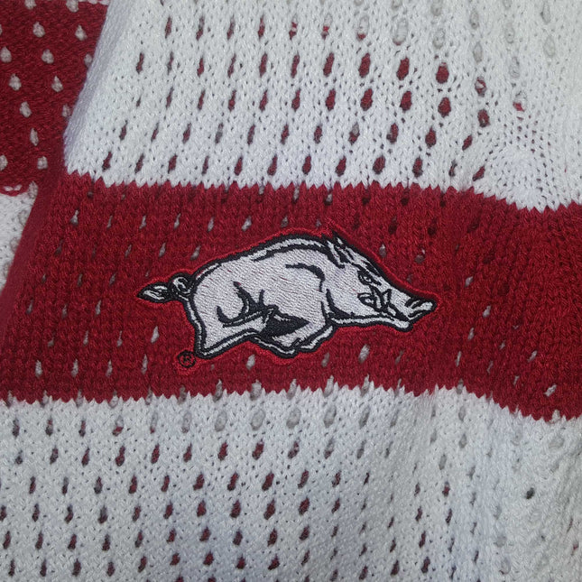 Arkansas Razorbacks Open Knit Cardigan