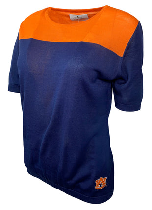 Auburn Tigers Short Sleeve Sweater