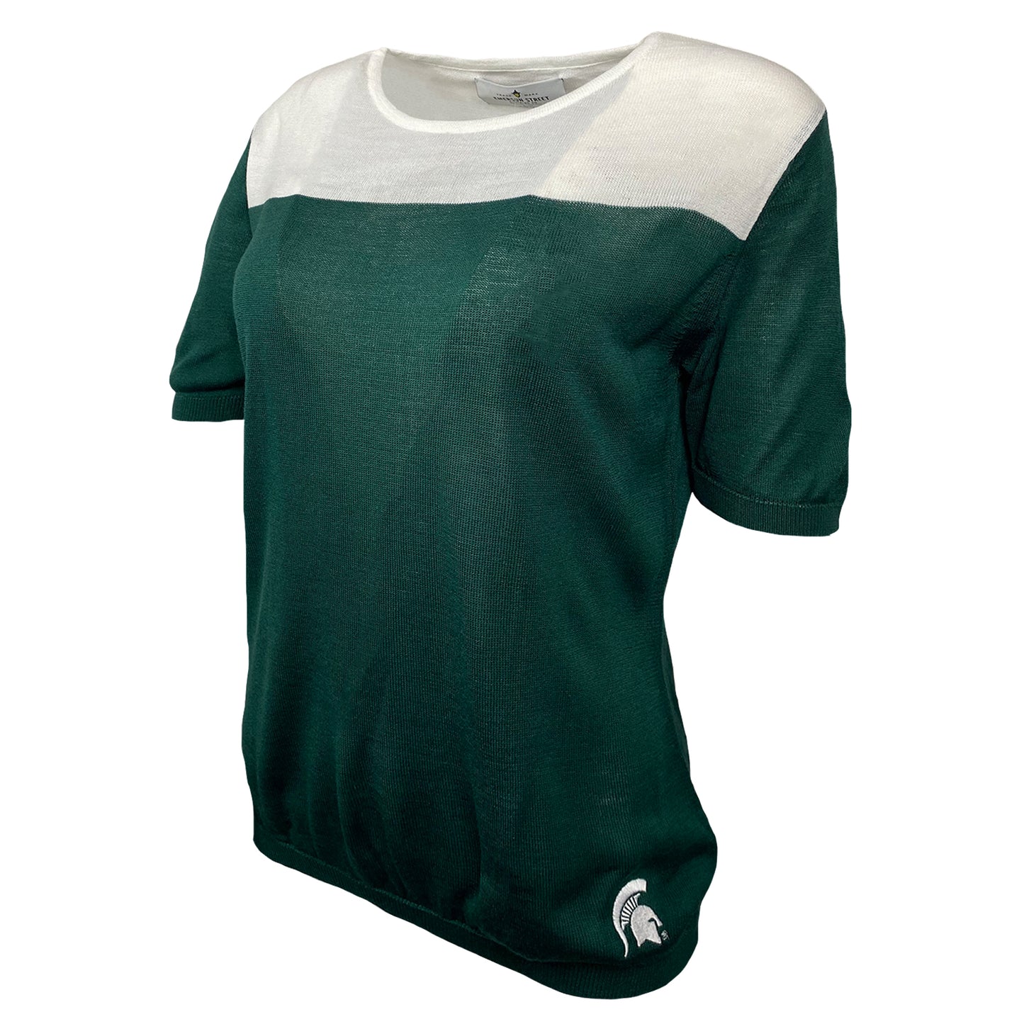 Michigan State Spartans Short Sleeve Sweater