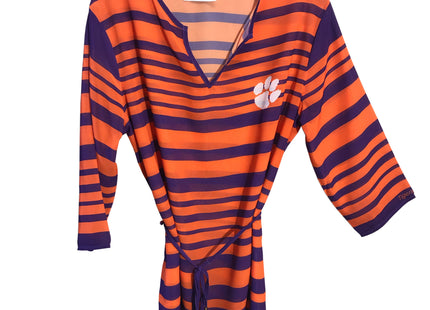 Clemson Tigers Sheer Stripe Tunic