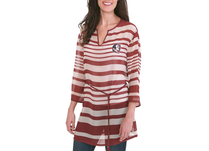 Florida State Seminoles Sheer Stripe Tunic