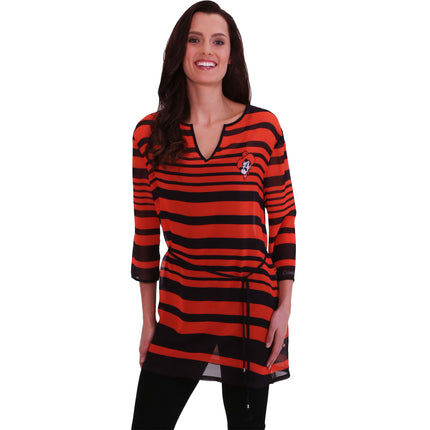 Oklahoma State Cowboys Sheer Stripe Tunic