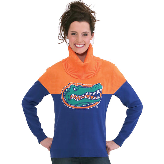 Florida Gators Cowl Neck Logo Sweater