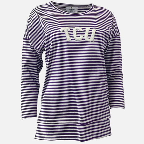 TCU Horned Frogs Berkley Stripe Tunic