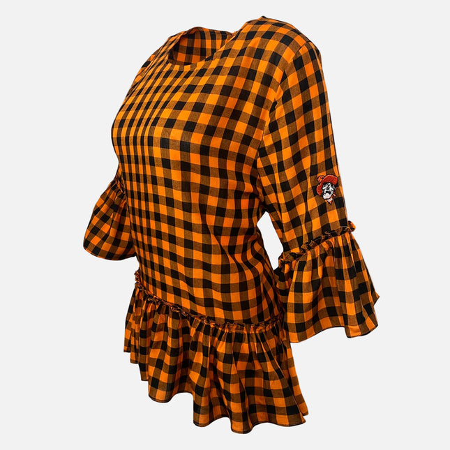 Oklahoma State Cowboys Finley Ruffle Top