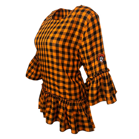 Oklahoma State Cowboys Finley Ruffle Top