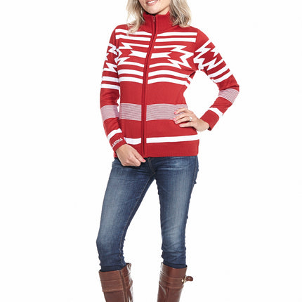Oklahoma Sooners Zip Cardigan