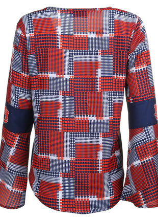 Auburn Tigers Erin Bell Sleeve Top