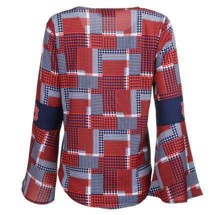 Auburn Tigers Erin Bell Sleeve Top