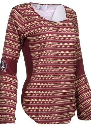Florida State Seminoles Erin Bell Sleeve Top