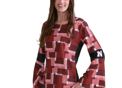 Nebraska Cornhuskers Bell Sleeve Top