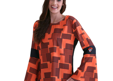 Oklahoma State Cowboys Erin Bell Sleeve Top
