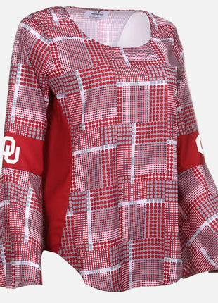 Oklahoma Sooners Erin Bell Sleeve Top