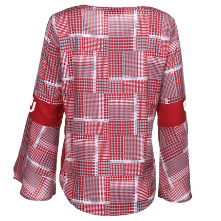 Oklahoma Sooners Erin Bell Sleeve Top