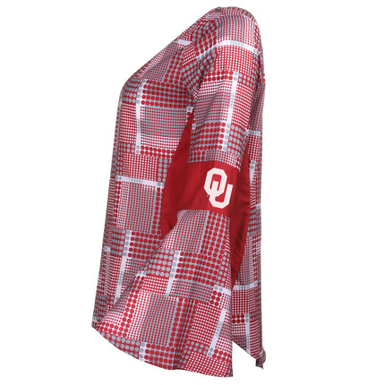 Oklahoma Sooners Erin Bell Sleeve Top
