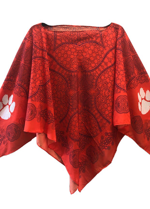 Clemson Tigers Lily Scarf Poncho